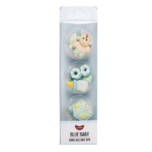 Baby Boy Icing Decorations